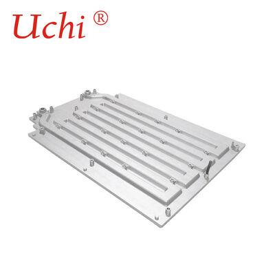 ราคาดี ท่อเชื่อมอลูมิเนียมแรงเสียดทานแผ่นทำความเย็นของเหลว 265x180x35mm ออนไลน์