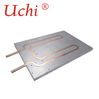 Bom preço Placa de refrigeração de líquido prensada por tubo de calor, placa de refrigeração de equipamento a laser on-line
