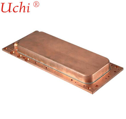 Quality CNC Machine Copper Foam Heat Sink Cold Plate Liquid Cooling factory