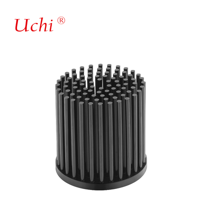 ราคาดี 8 ถึง 15W ฮีทซิงค์ขากลมอะโนไดซ์สีดำโซลูชันระบายความร้อนอลูมิเนียม IGBT ออนไลน์