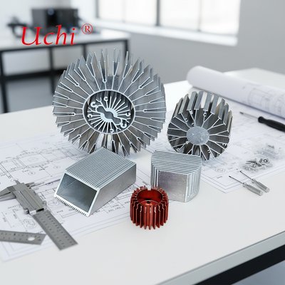 ราคาดี 30W Anodized Tubelar Heat Sink Skived Thermal Dissipation Solution การระบายความร้อนแบบสกิเวด ออนไลน์