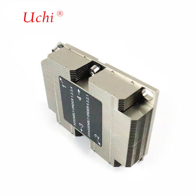 قیمت خوب رادیاتور CPU خنک کننده غیرفعال مسی 70 واتی برای خنک کننده ماژول نوری سرور 5G آنلاین