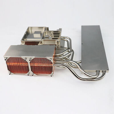 Harga yang bagus Aluminium Tembaga Panas Sink Plates Zipper Fin Soldering Radiator Panas Pipa on line