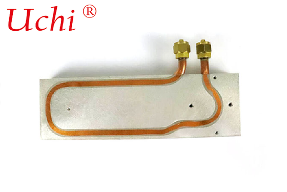 Guter Preis Flüssiggekühlte extrudierte Wärmewaschbeckenplatte Aluminiumprofil zur thermischen Kühlung Online