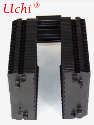 Good price Factory Custom Dual Tower Laptop CPU Aluminum Heatsink Black PC Processor Cooler Fan & Cooling Products online