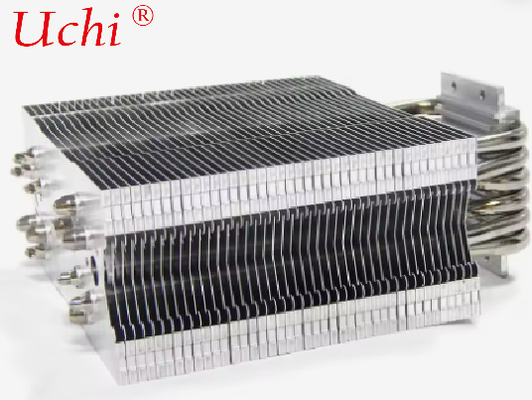Buen precio Sistema de refrigeración de alta densidad con disipador de calor de aletas de cremallera de aluminio | Disipador de CPU para servidor y portátil OEM en línea